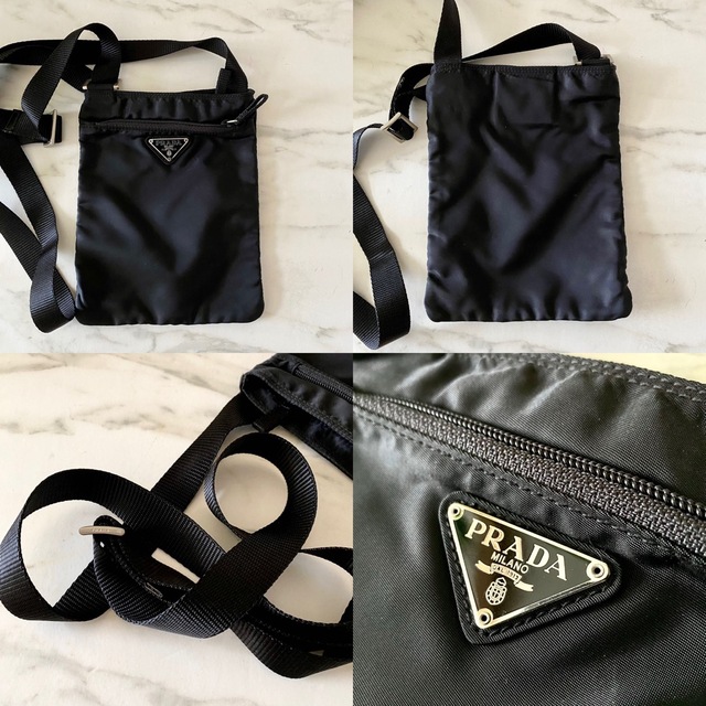 PRADA(プラダ)の極美品 PRADA プラダ テスート サコッシュ ショルダーバッグ レディースのバッグ(ショルダーバッグ)の商品写真