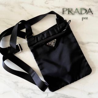 プラダ(PRADA)の極美品 PRADA プラダ テスート サコッシュ ショルダーバッグ(ショルダーバッグ)