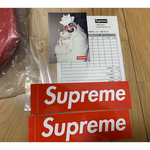 Supreme(シュプリーム)のSupreme Raffia Tote  Red  シュプリーム トートバッグ メンズのバッグ(トートバッグ)の商品写真