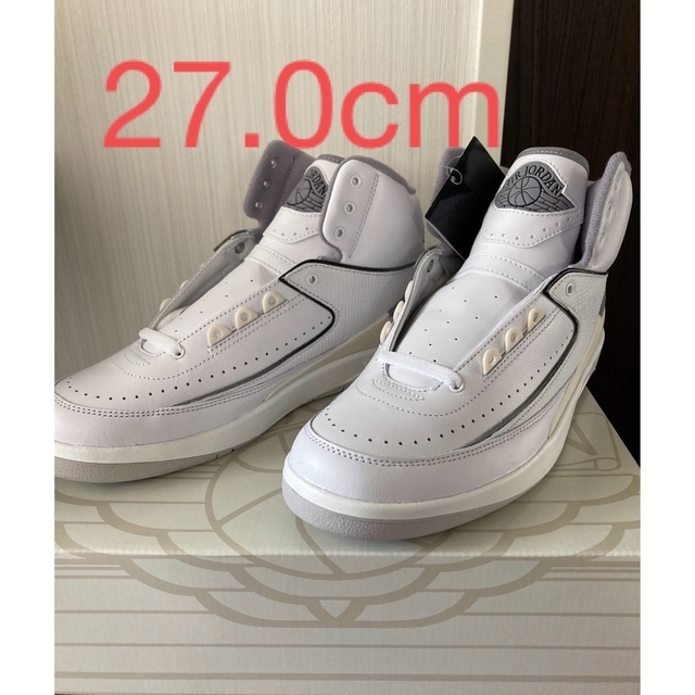 NIKE(ナイキ)のNike Air Jordan 2 "White and Cement Grey メンズの靴/シューズ(スニーカー)の商品写真