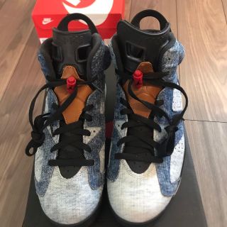 ナイキ(NIKE)のNIKE Air Jordan 6 Washed Denim 28.5(スニーカー)