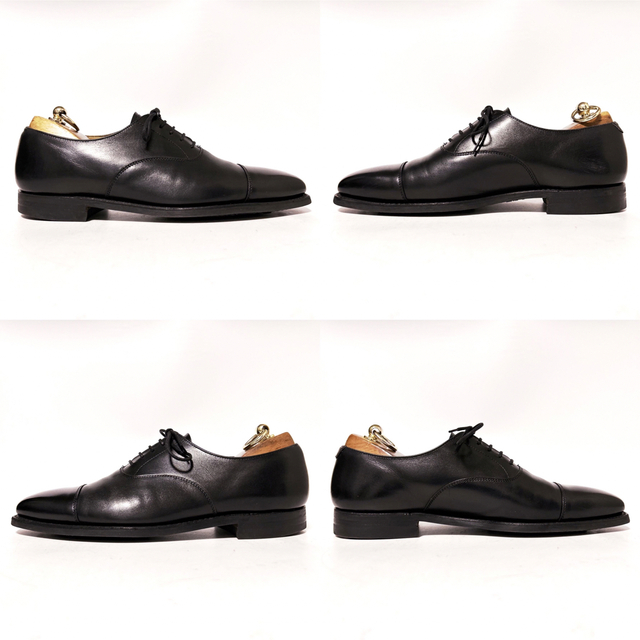 Crockett&Jones(クロケットアンドジョーンズ)の112.CROCKETT&JONES HALLAM ストレートチップ 6.5E メンズの靴/シューズ(ドレス/ビジネス)の商品写真