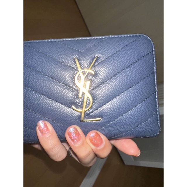 Saint Laurent - 【かわいい♡】YSL折りたたみ財布の通販 by Meru