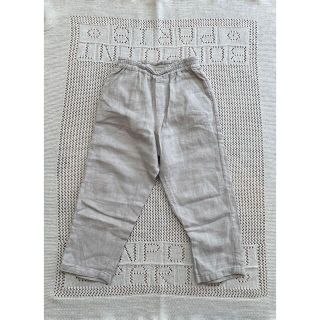 オイルペイント ボンポワン コットン リネン パンツ4a 110cm | www