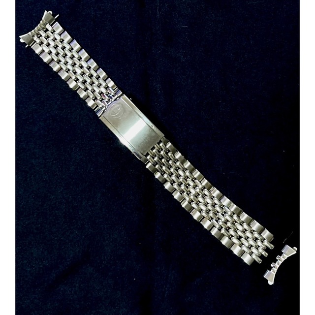 IWC(インターナショナルウォッチカンパニー)のIWC  金属　ステンレス　ブレスレット　18ミリ　ライスベルト　アンティーク メンズの時計(金属ベルト)の商品写真