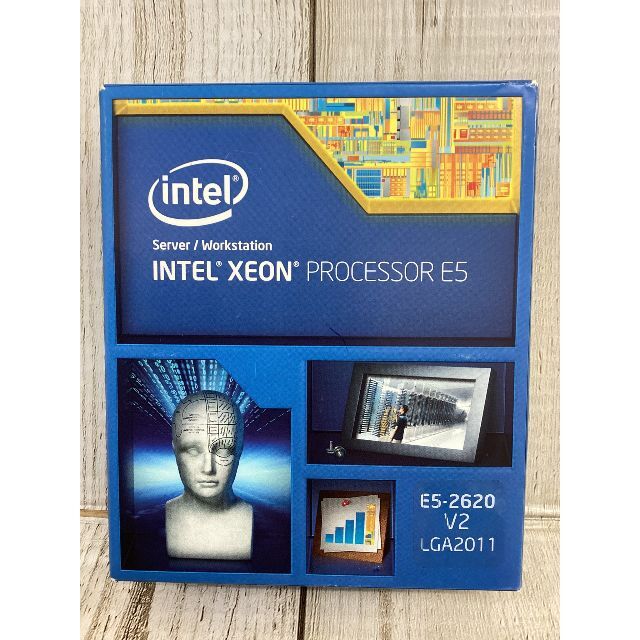 Intel CPU Xeon E5-2620v2 2.1GHz15Mキャッシュ