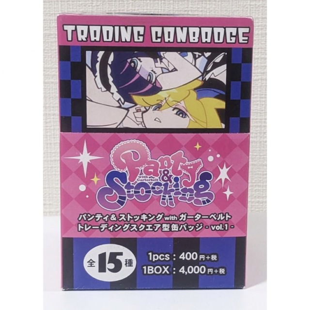 パンティ&ストッキングwithガーターベルト スクエア型缶バッジ パンティ&ストッキングwithガーターベルト スクエア型缶バッジ