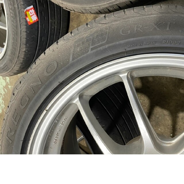□エンケイ PF01 17インチ 7.5j+38□ レグノ 215/45R17 | www