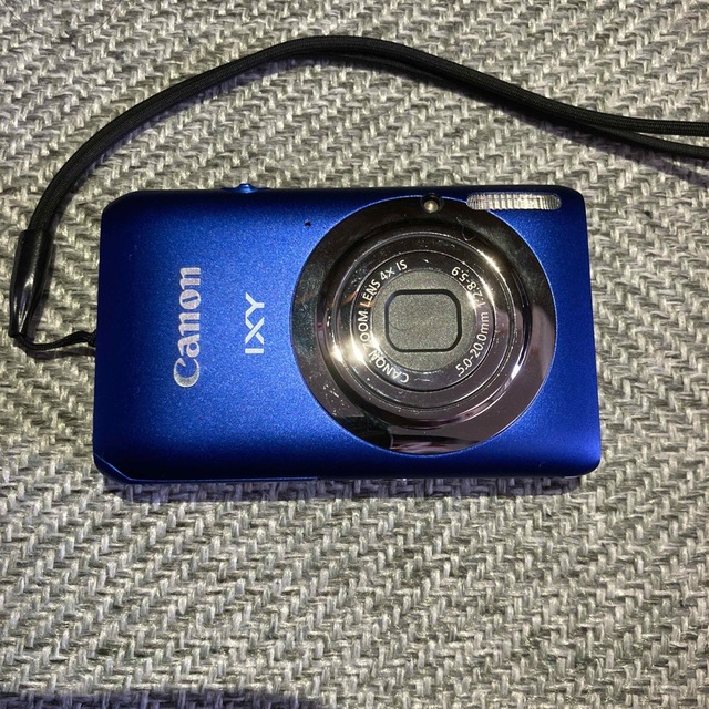 Canon(キヤノン)の【動作未確認】IXY 210F ブルー スマホ/家電/カメラのカメラ(コンパクトデジタルカメラ)の商品写真