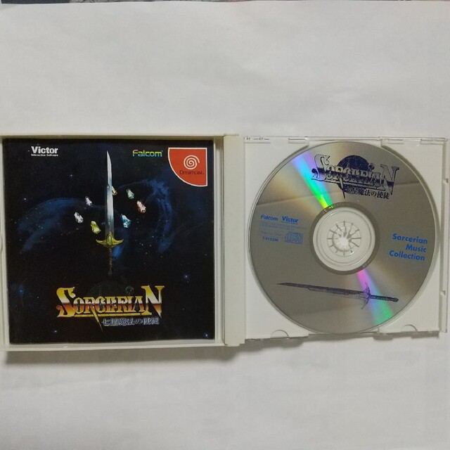 SEGA(セガ)のドリームキャスト ソーサリアン七星魔法の使徒CD付初回限定盤 エンタメ/ホビーのゲームソフト/ゲーム機本体(家庭用ゲームソフト)の商品写真
