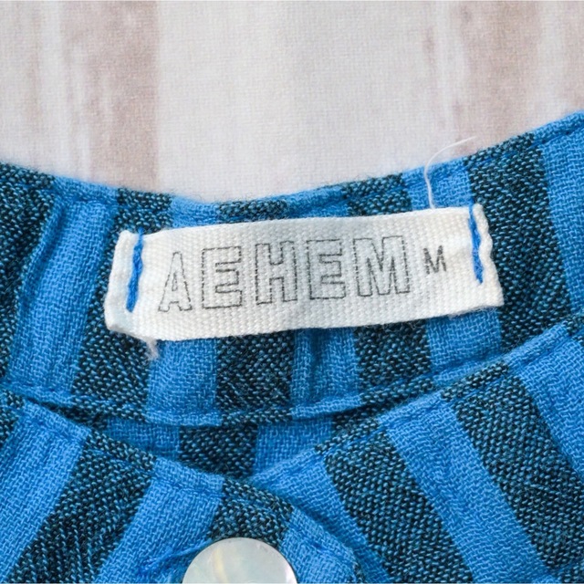 韓国子ども服 男の子 シャツ サイズM（110） AEHEM キッズ/ベビー/マタニティのキッズ服男の子用(90cm~)(Tシャツ/カットソー)の商品写真