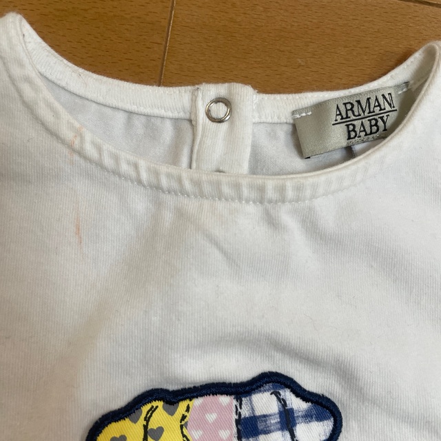 Armani(アルマーニ)のARMANI Baby Tシャツ 24M キッズ/ベビー/マタニティのキッズ服女の子用(90cm~)(Tシャツ/カットソー)の商品写真