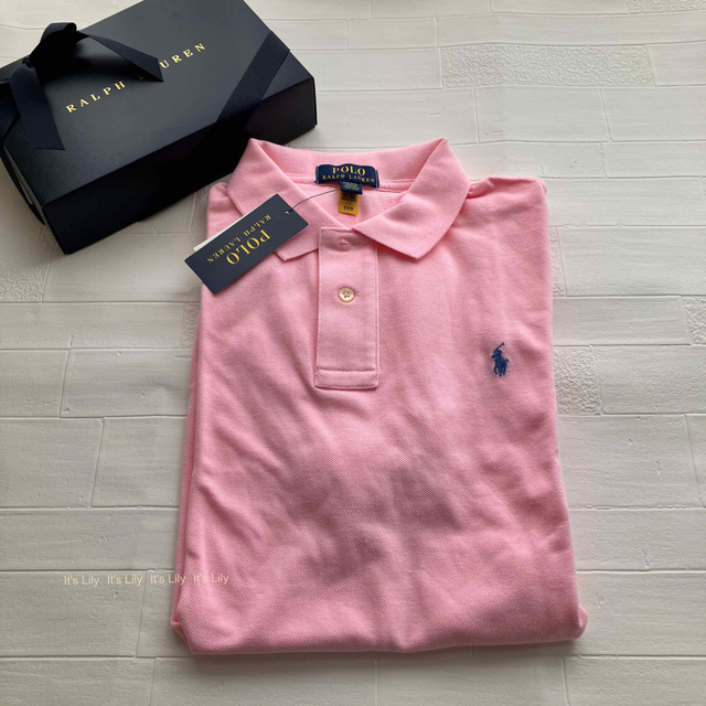 Ralph Lauren(ラルフローレン)の専用2点　キッズX L ピンク　ヘザーブルー メンズのトップス(Tシャツ/カットソー(半袖/袖なし))の商品写真