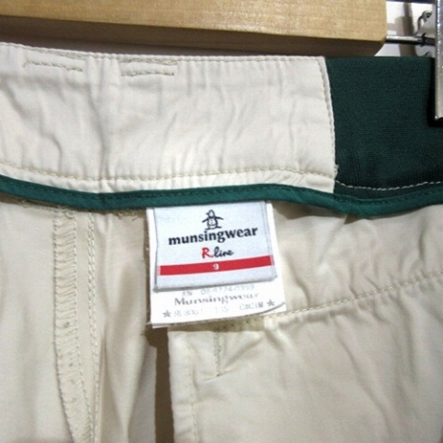 【大人気】Munsingwear(マンシングウェア)★ゴルフ　ロゴ刺繍パンツ