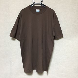 プロクラブ(PRO CLUB)の新品 PROCLUB プロクラブ コンフォート 半袖Tシャツ ブラウン 茶 L(Tシャツ/カットソー(半袖/袖なし))