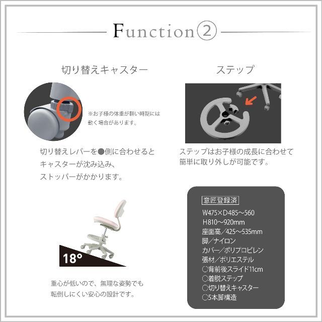 【色: パープル】KOIZUMIコイズミ学習机 学習椅子 パープル サイズ:W4