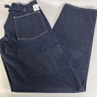 バズリクソンズ(Buzz Rickson's)の【極美品】バズリクソンズ　M35 デニム パンツ　ミリタリー　ワーク トラウザー(デニム/ジーンズ)