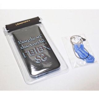 ロンハーマン(Ron Herman)の《ロンハーマン》新品 防水スマホケース+キーホルダー ケースに入れたまま操作可能(iPhoneケース)