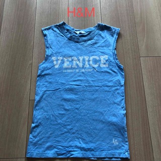 エイチアンドエム(H&M)のH&M ノースリーブ　タンクトップ　130cm(Tシャツ/カットソー)