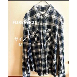 フォーエバートゥエンティーワン(FOREVER 21)のFOREVER21   チェックシャツ　ネルシャツ(シャツ/ブラウス(長袖/七分))