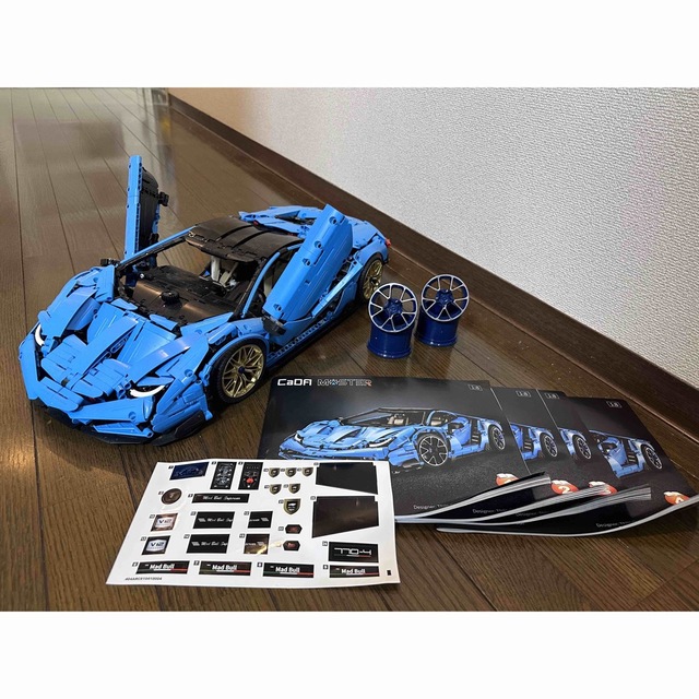 レゴ LEGO 互換 CADA ランボルギーニ チェンテナリオ 完成品-