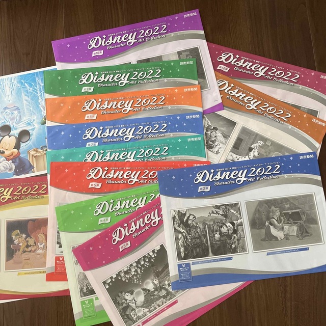 Disney(ディズニー)の#2022読売新聞額絵シリーズ#ディズニーキャラクターアート エンタメ/ホビーのアニメグッズ(ポスター)の商品写真