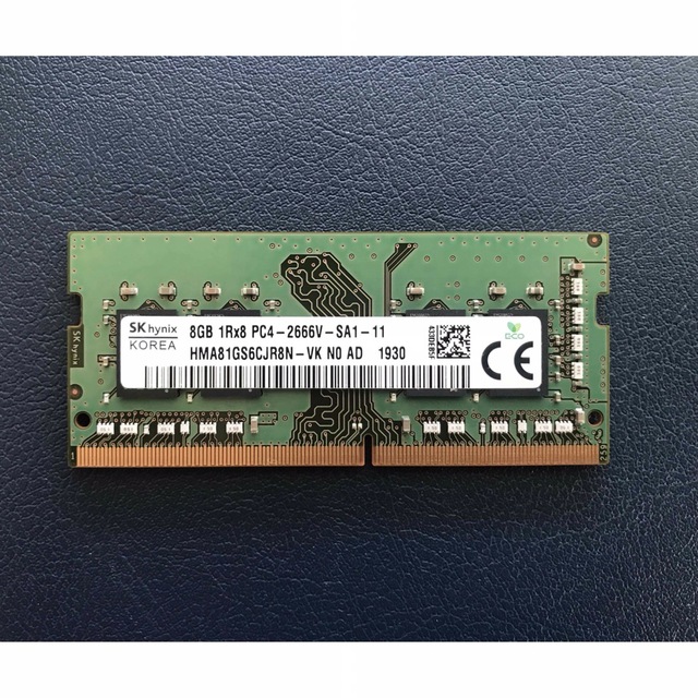 SK hynix ノートPC用メモリ PC4-2666V-SA1-11
