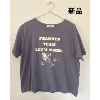 サマンサモスモス(SM2)の【新品】サマンサモスモス 半袖Tシャツ Freeサイズ 色グレー(Tシャツ(半袖/袖なし))