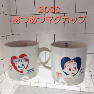 サントリー(サントリー)のBOSS×OSAMU GOODS アツアツマグカップ 2種セット(グラス/カップ)