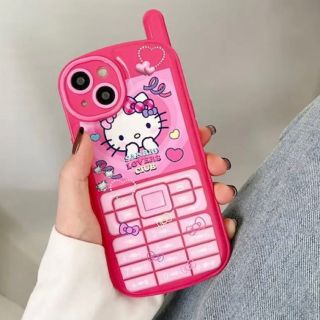 サンリオ(サンリオ)のハローキティ iphone14pro スマホケース(iPhoneケース)