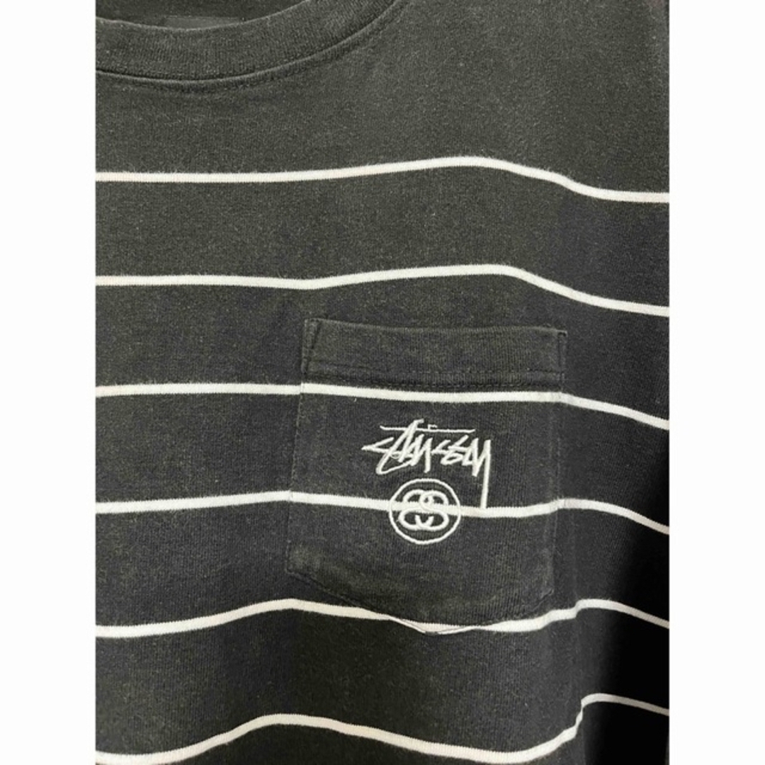 STUSSY(ステューシー)の【売約済】ステューシー　ポケットロングTシャツ メンズのトップス(Tシャツ/カットソー(七分/長袖))の商品写真