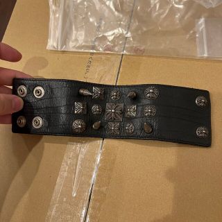 Chrome Hearts - クロムハーツ レザー ブレスレットの通販 by ALEX's