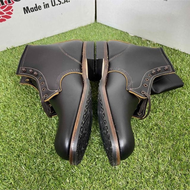 REDWING - 【安心品質065】廃盤茶芯フラットボックス9060レッド REDWING - 【安心品質065】廃盤茶芯フラットボックス9060レッド