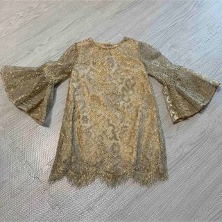 ドルチェアンドガッバーナ(DOLCE&GABBANA)のDOLCE&GABBANA KIDS レースドレス　ベルスリーブ　(ワンピース)