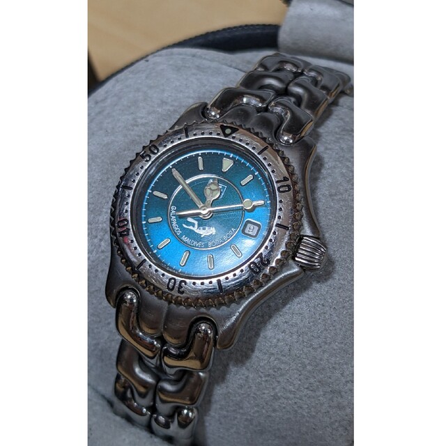 腕時計タグホイヤー レア500本限定 セル ガラパゴスボラボラ レディース 時計デイト