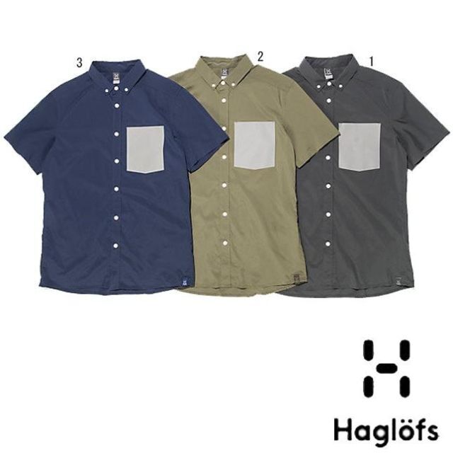 Haglofs(ホグロフス)のHAGLOFS BRUNN SS SHIRT　ブルーン ショートスリーブ シャツ メンズのトップス(シャツ)の商品写真