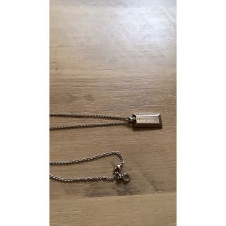 ブルガリ(BVLGARI)のBVLGARI/ブルガリ インゴットネックレスK18WG ダイヤモンド19.5g(ネックレス)