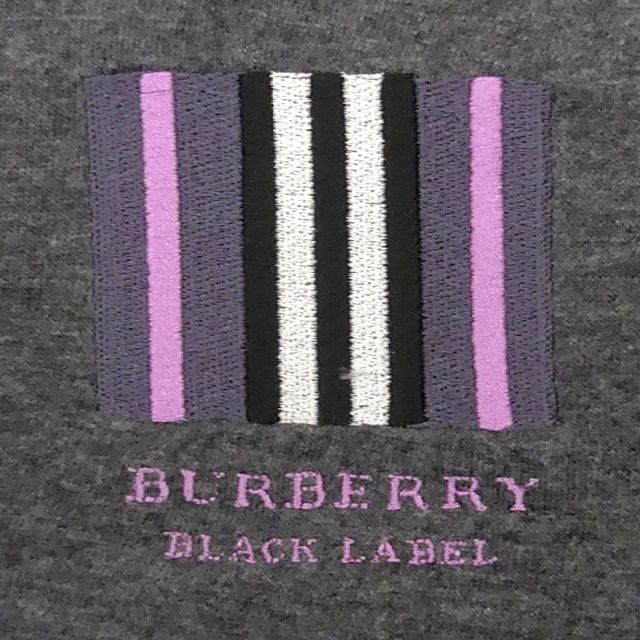BURBERRY BLACK LABEL(バーバリーブラックレーベル)の廃盤 バーバリー シャツ M メンズ Vネック カットソー 半袖 X6825 メンズのトップス(Tシャツ/カットソー(半袖/袖なし))の商品写真