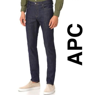アーペーセー(A.P.C)の濃紺　A.P.C.  アーペーセー　NEW CURE JEANS 31 スキニー(デニム/ジーンズ)