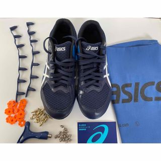 アシックス(asics)の陸上スパイク　24㎝(陸上競技)