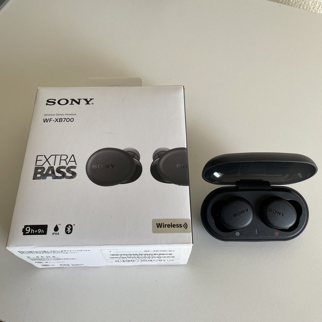 SONY 完全ワイヤレスイヤホン WF-XB700(B)