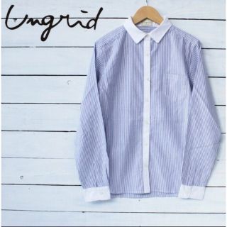 アングリッド(Ungrid)の[現品限り]ungrid  ストライプクレリックSH(シャツ/ブラウス(長袖/七分))