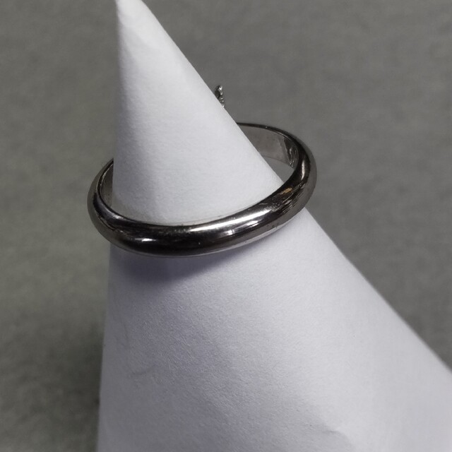 リング 右手 指輪 透明 クリア シルバー 銀色 レディースのアクセサリー(リング(指輪))の商品写真