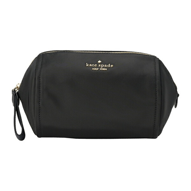 新品 ケイトスペード kate spade ポーチ MEDIUM COSMETIC POUCH ブラック約120gBLACK本体