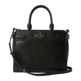 ケイトスペードニューヨーク(kate spade new york)の新品 ケイトスペード kate spade ハンドバッグ ミディアム サッチェル ブラック(ハンドバッグ)