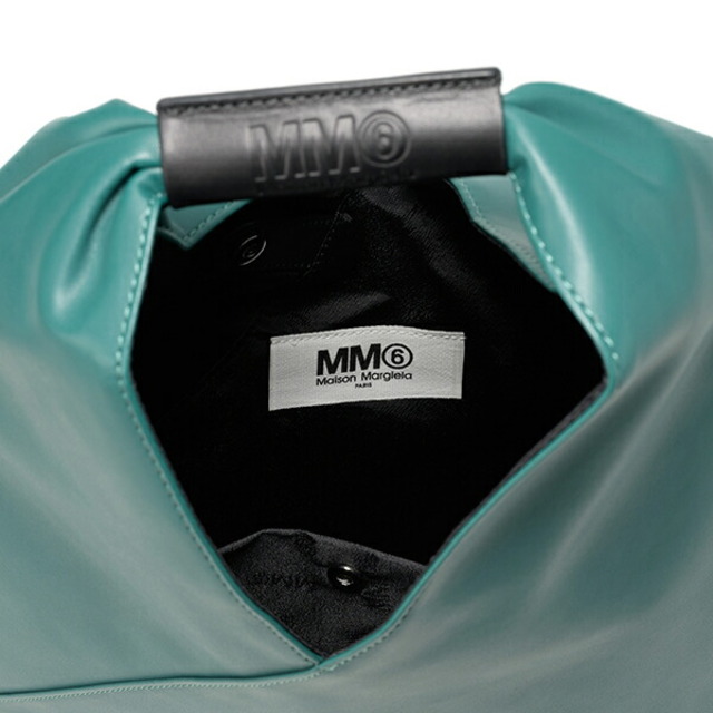 新品 エムエムシックス MM6 Maison Margiela ハンドバッグ ジャパニーズ バッグ グリーンゲーブル約11cm本体重量