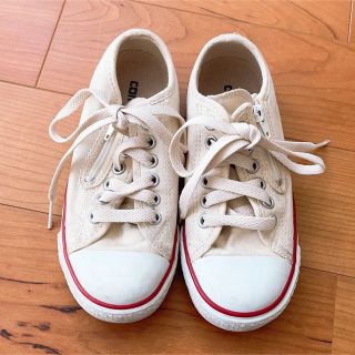 コンバース(CONVERSE)のコンバース CONVERSE スニーカー　ホワイト（キナリ）(スニーカー)