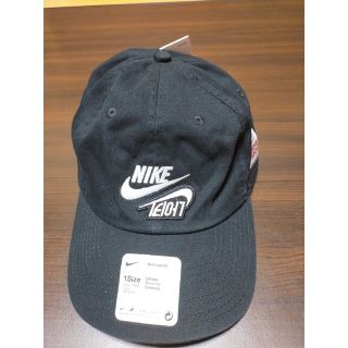 韓国！新品！NIKE KOREA  ナイキ ハングル ソウル  黒 キャップ