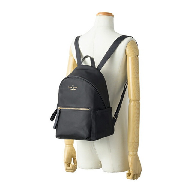 kate spade new york(ケイトスペードニューヨーク)の新品 ケイトスペード kate spade リュックサック MEDIUM BACKPACK ブラック レディースのバッグ(リュック/バックパック)の商品写真