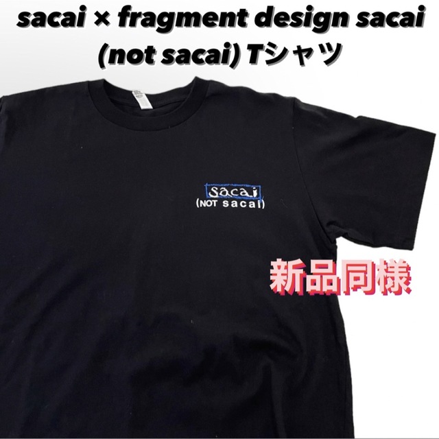 52cm袖丈2015 sacai × fragment Tシャツ サカイ フラグメント